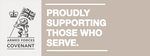 Proudly supporting the Armed Services Covenant