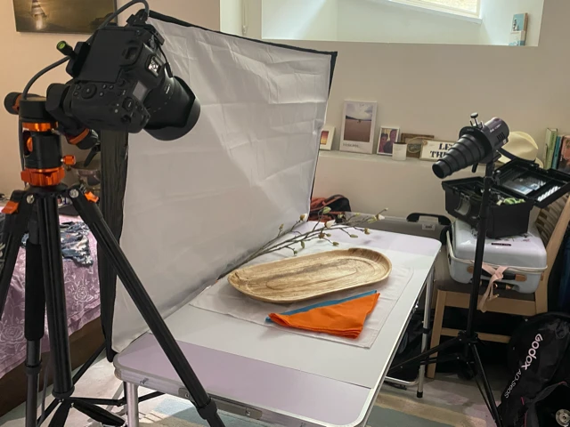 Behind the Scenes of an in-service shoot - We really can shoot anywhere!