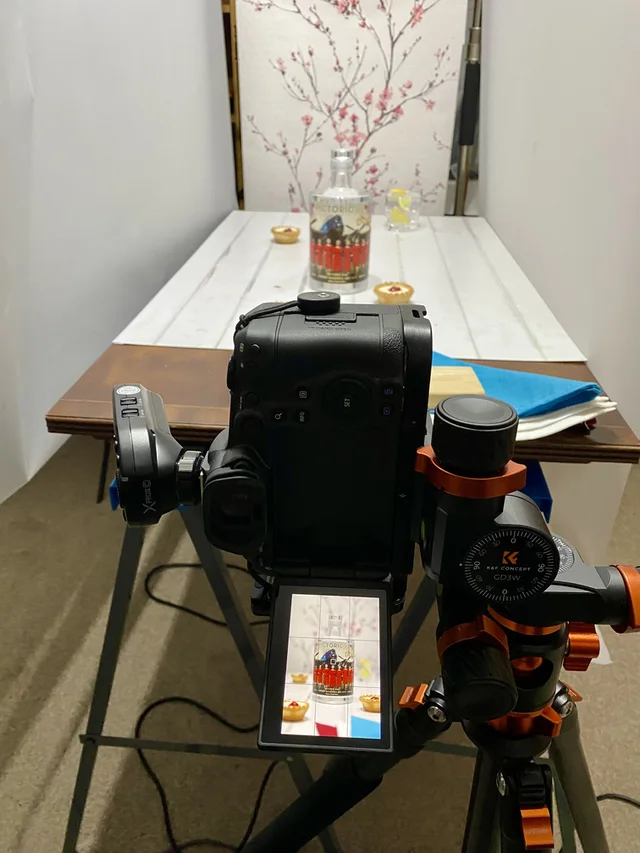 Behind the scenes of the Withers Gin shoot