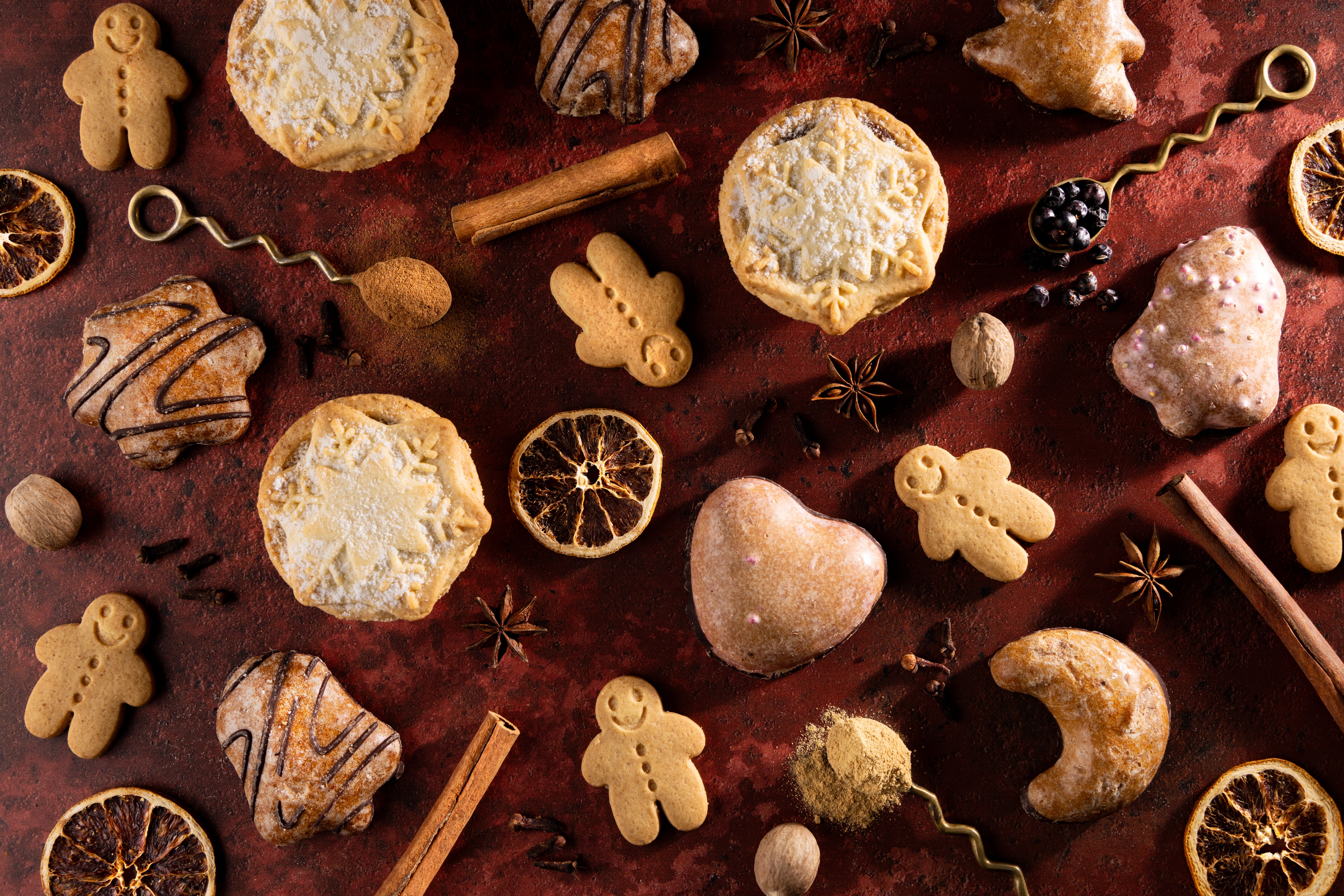 Ginger and Spice and all things nice. Photographed by JaxMore Food and Drink Photography, in their Derby studio.