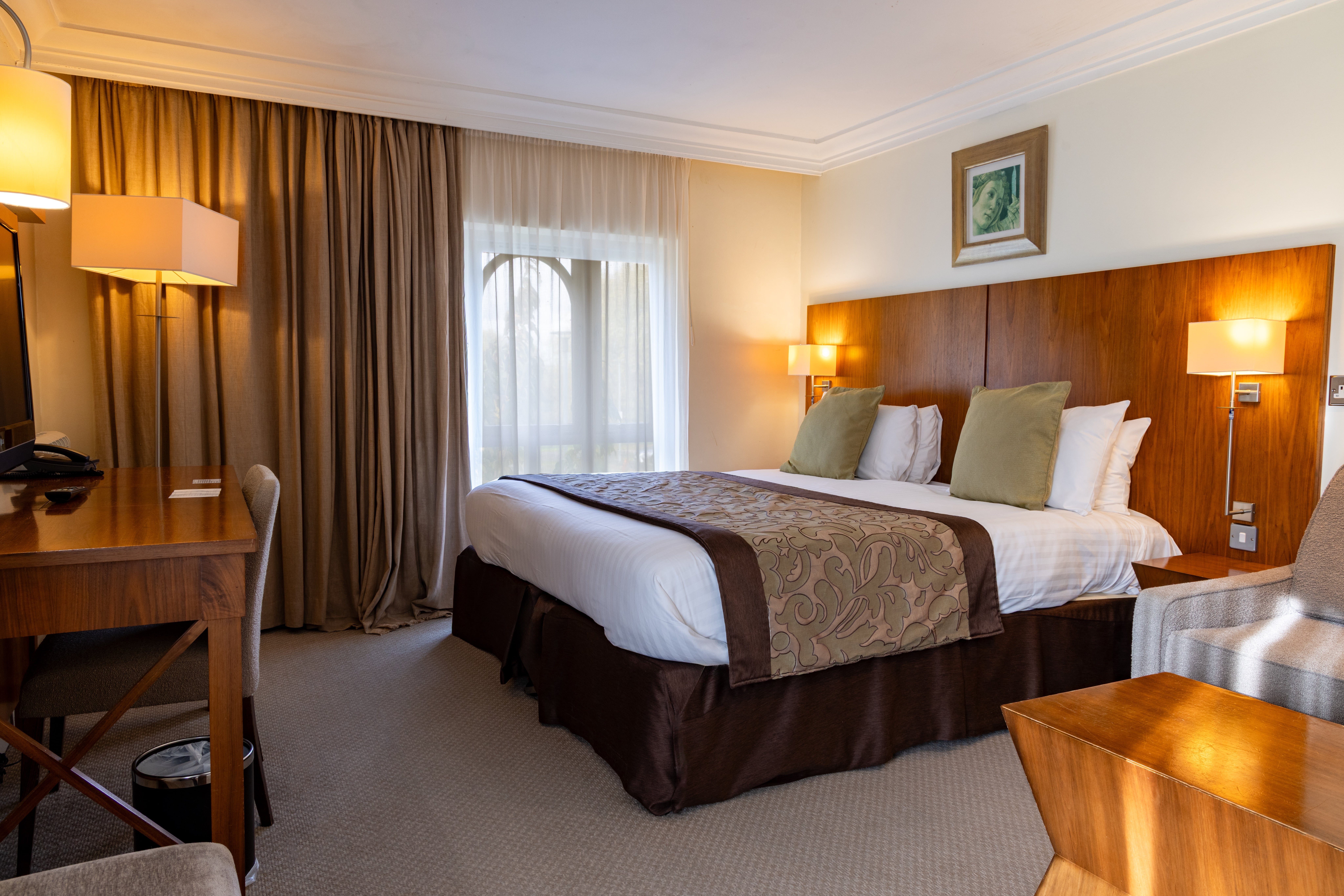 The Priest House Hotel Deluxe Room, Photographed by JaxMore Creative Photography.