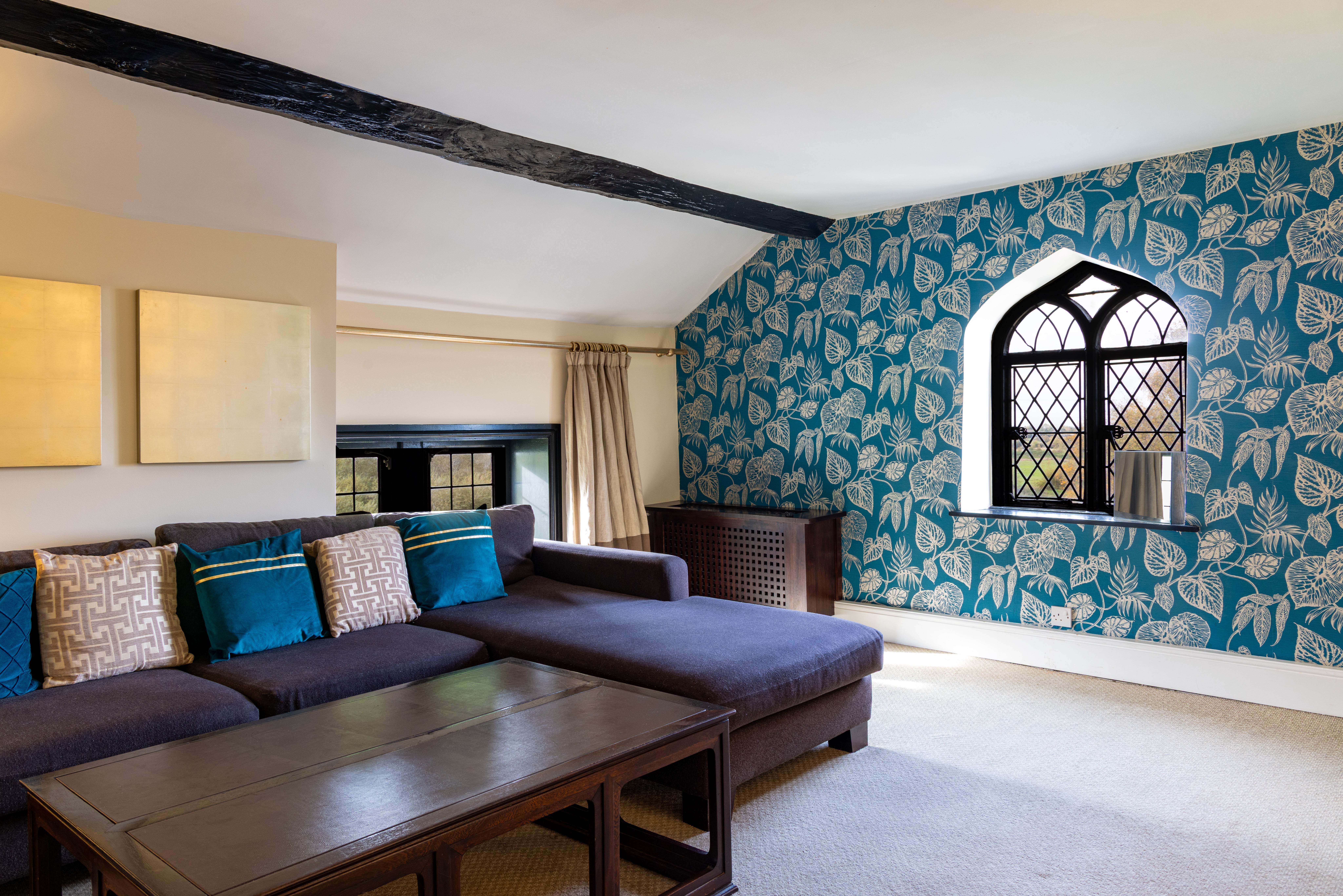 The Priest House Hotel Riverside Suite lounge area, Photographed by JaxMore Creative Photography.